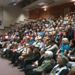 All candidates meeting was standing room only